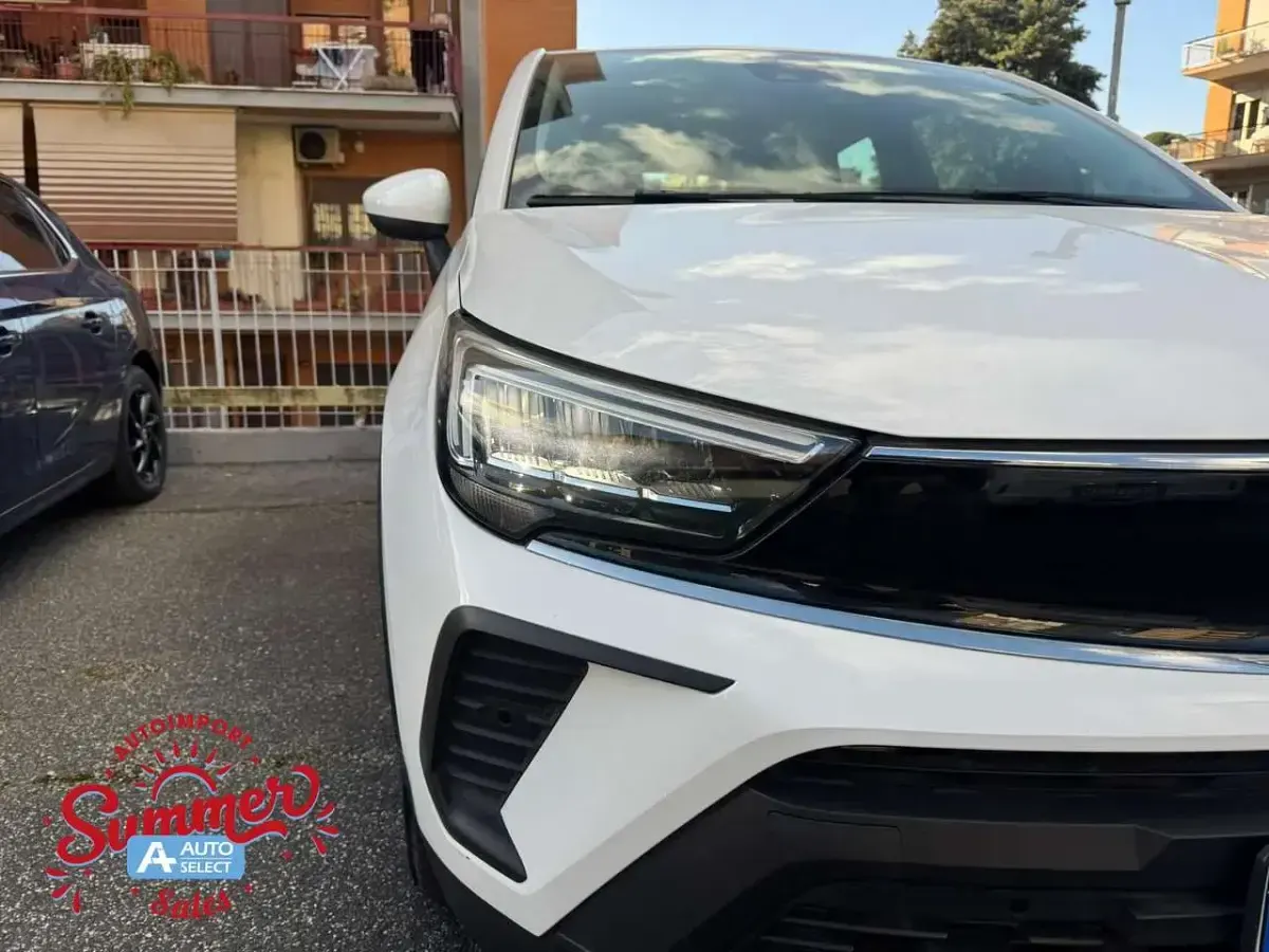 Usata Opel Crossland Edition 110 CV (80 kW) 2021 Bianco SUV