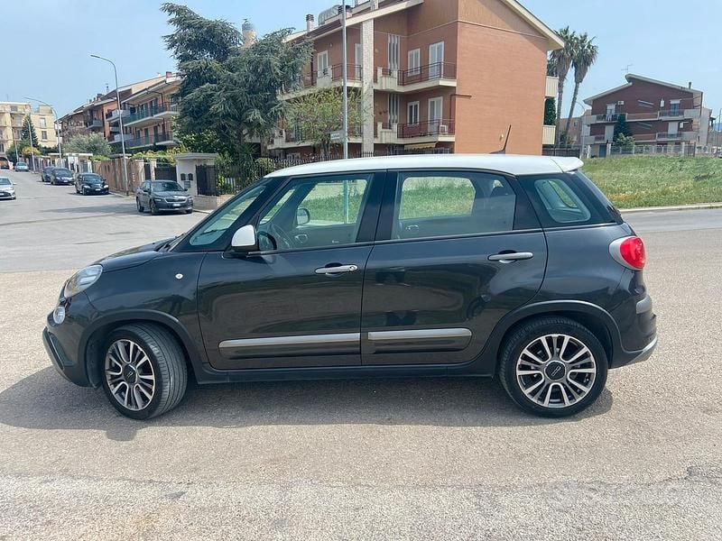 Usata Fiat 500L Cross 95 CV (69 kW) 2017 Grigio Monovolume