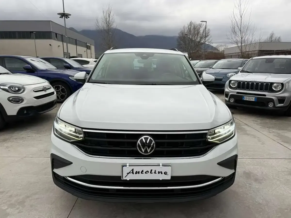 Brugt VW Tiguan Life 122 HK (89 kW) 2021 Hvid SUV