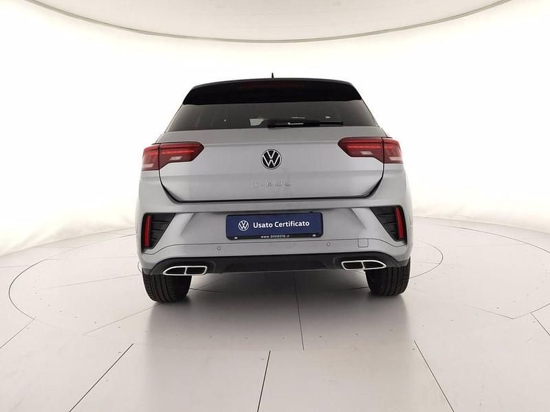 Usata VW T-Roc R-line 150 CV (110 kW) 2024 Pyrit silver metallizzato SUV