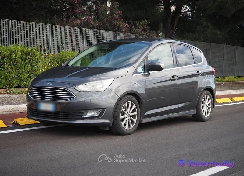 Usata Ford C-MAX Titanium 120 CV (88 kW) 2016 Grigio Monovolume