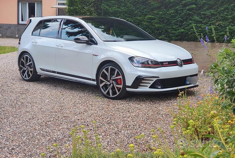 Usata VW Golf VII GTI Clubsport 265 CV (194 kW) 2016 Bianco Berlina