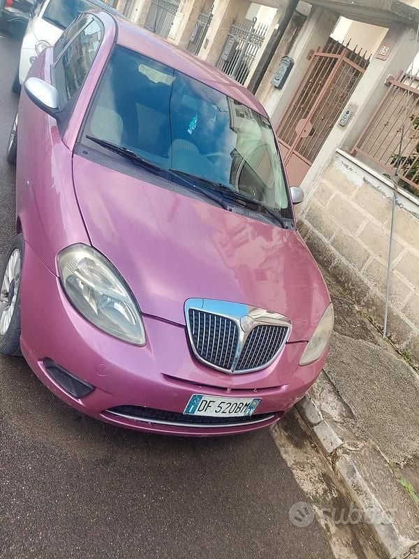 Usata Lancia Ypsilon 2006 Rosso Utilitaria