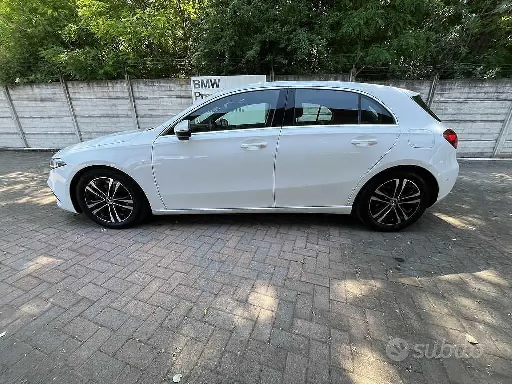 Usata Mercedes A180 Advanced 116 CV (85 kW) 2023 Bianco Berlina