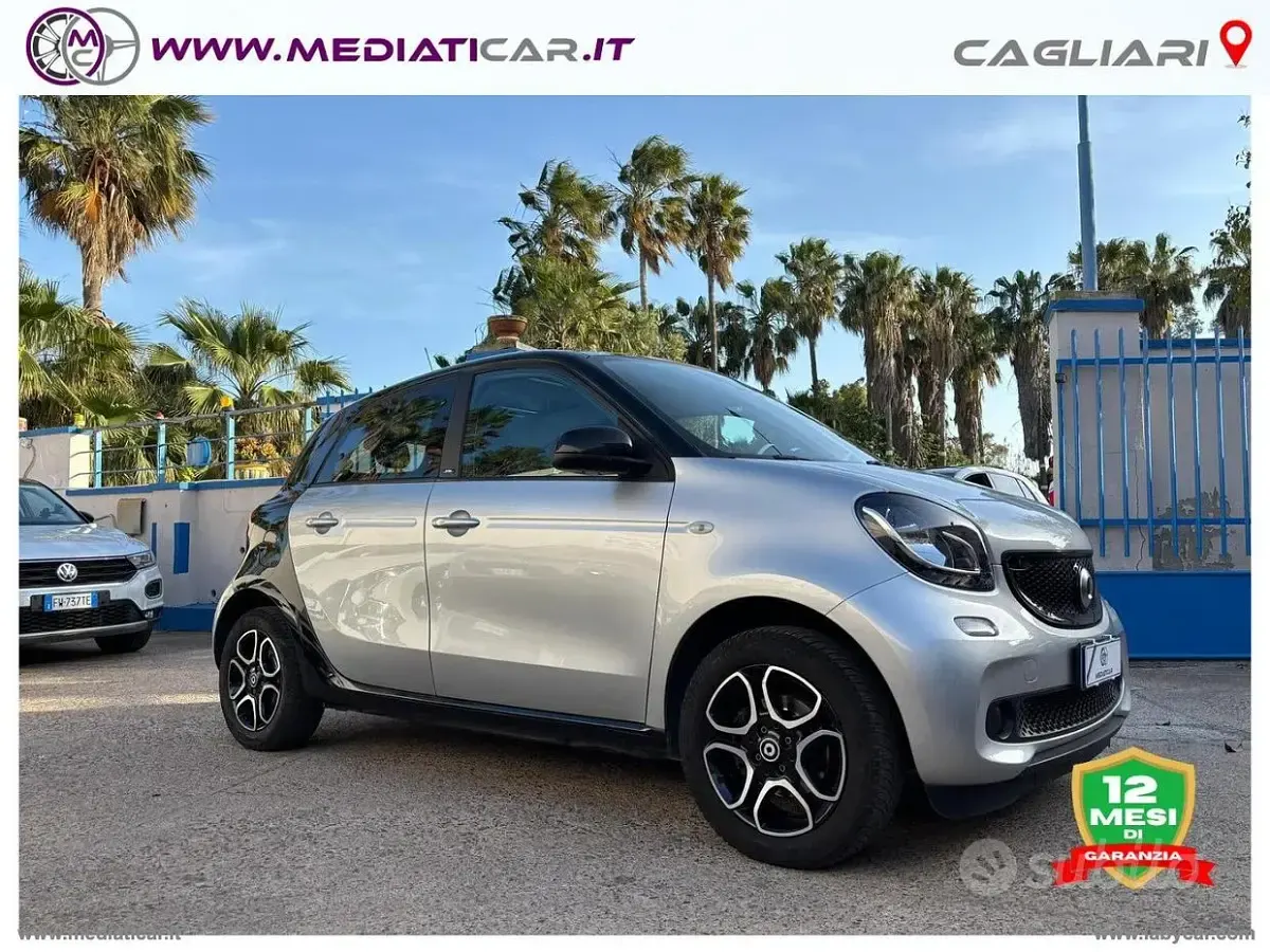Usata Smart ForFour Prime 90 CV (66 kW) 2015 Utilitaria