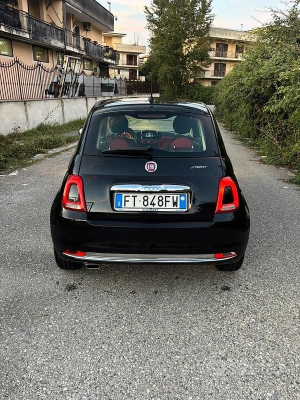 Usata Fiat 500 69 CV (50 kW) 2019 Nero Utilitaria