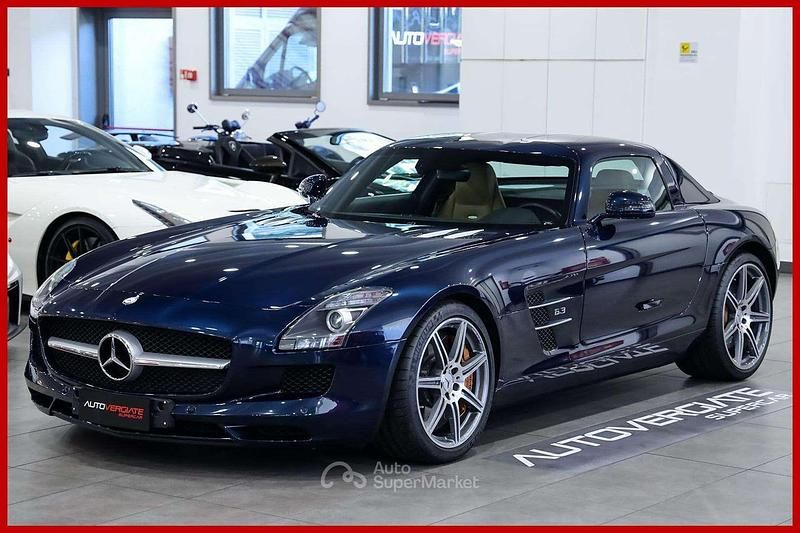 Usata Mercedes SLS AMG AMG 571 CV (419 kW) 2010 Blu Coupé