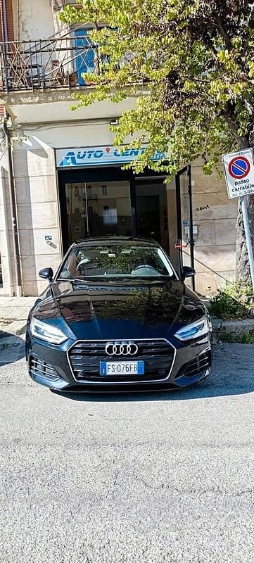 Usata Audi A5 Business 190 CV (139 kW) 2018 Nero Coupé