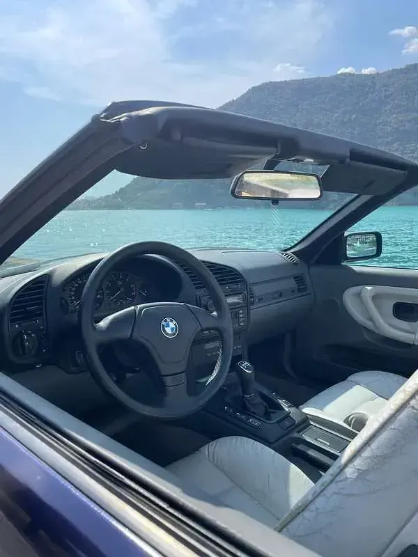 Usata BMW 318 116 CV (85 kW) 1996 Blu/azzurro Cabrio
