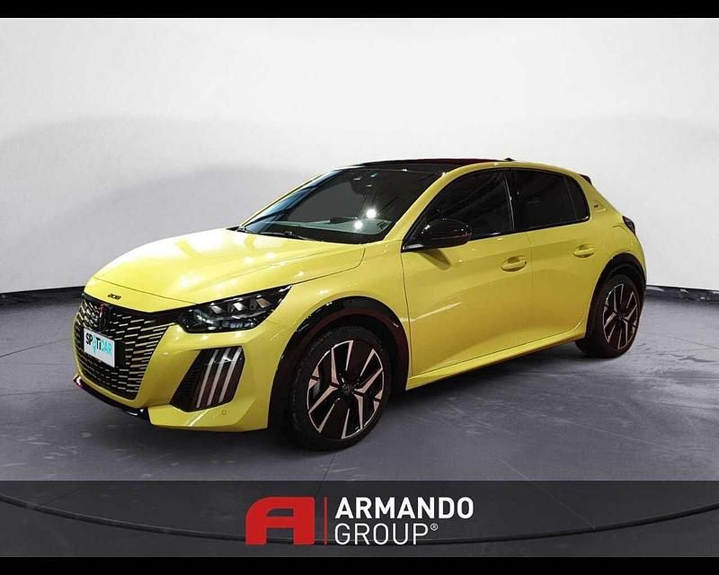 Usata Peugeot 208 GT 101 CV (74 kW) 2024 Giallo Utilitaria