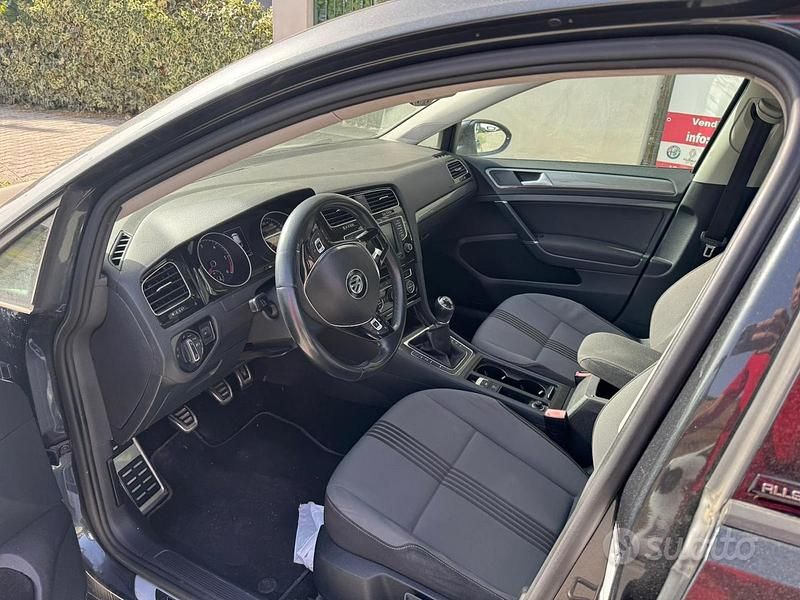 Usata VW Golf VII 110 CV (80 kW) 2017 Grigio Berlina