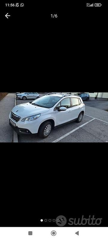 Usata Peugeot 2008 Active 82 CV (60 kW) 2014 SUV