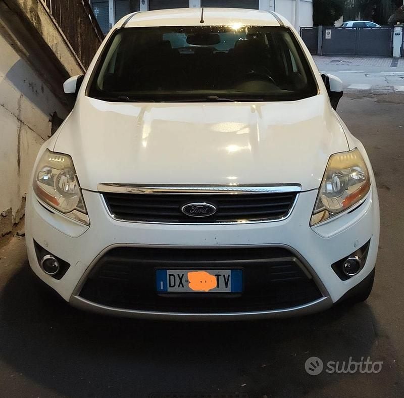 Usata Ford Kuga Titanium 136 CV (100 kW) 2008 Bianco SUV