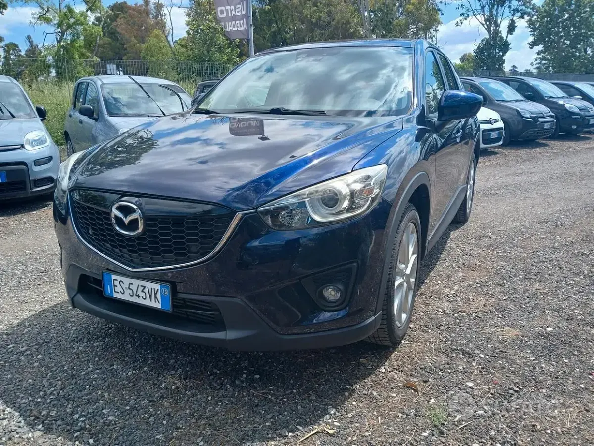 Usata Mazda CX-5 Exceed 150 CV (110 kW) 2013 Blu SUV