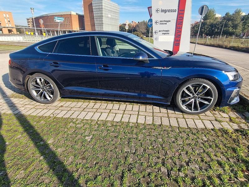 Usata Audi A5 Sportback S-Line 2023 Blu Utilitaria