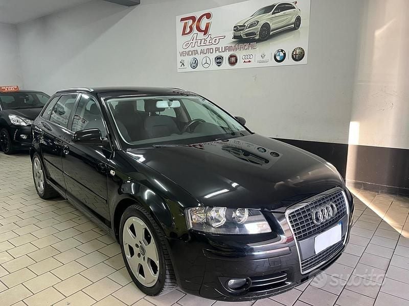 Usata Audi A3 140 CV (102 kW) 2007 Nero Utilitaria