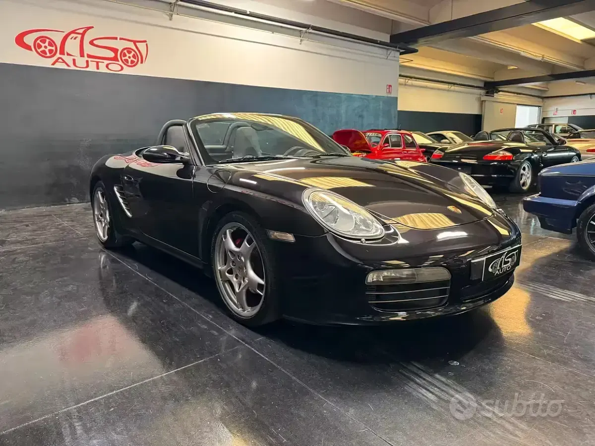 Usata Porsche Boxster S 280 CV (205 kW) 2005 Nero Cabrio