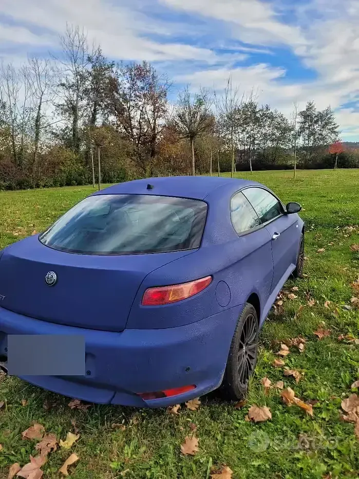 Usata Alfa Romeo GT 140 CV (102 kW) 2005 Blu Coupé
