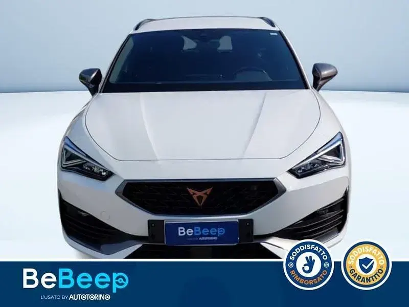 Usata Cupra Leon 150 CV (110 kW) 2024 Bianco pastello Station wagon