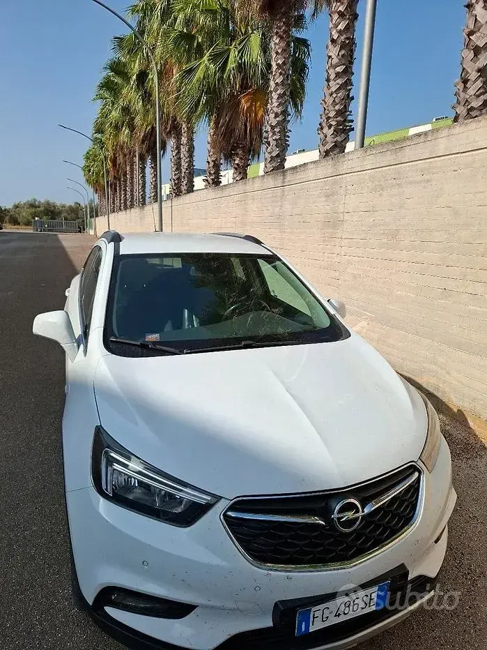 Usata Opel Mokka X 140 CV (102 kW) 2017 Bianco SUV