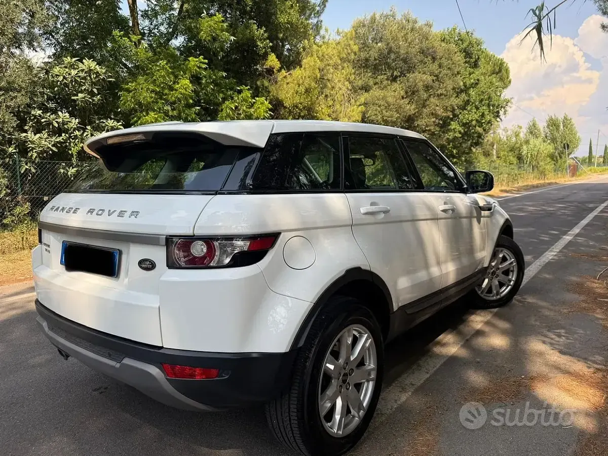 Usata Land Rover Range Rover evoque 2013 Bianco SUV