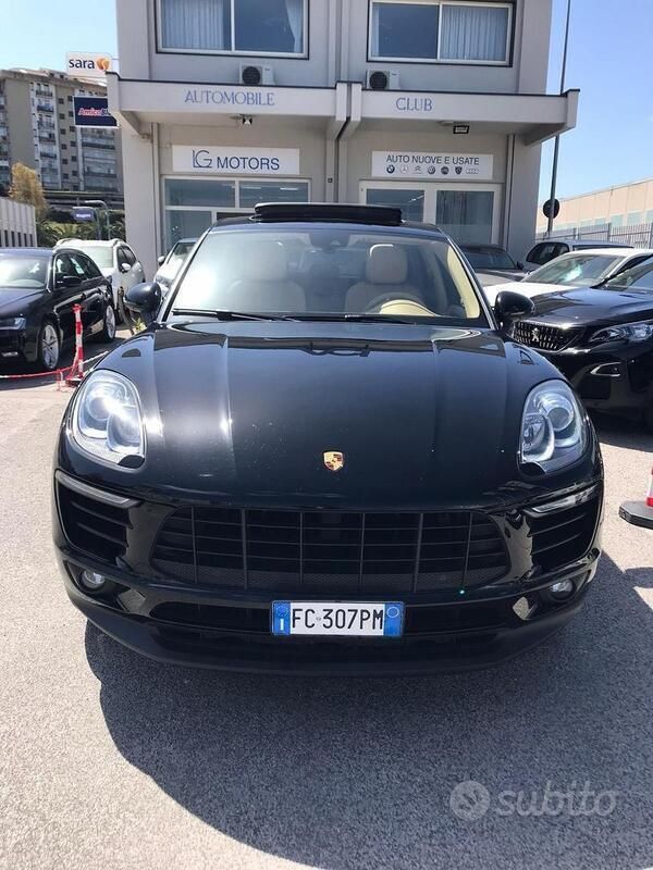 Usata Porsche Macan 250 CV (183 kW) 2016 Nero SUV
