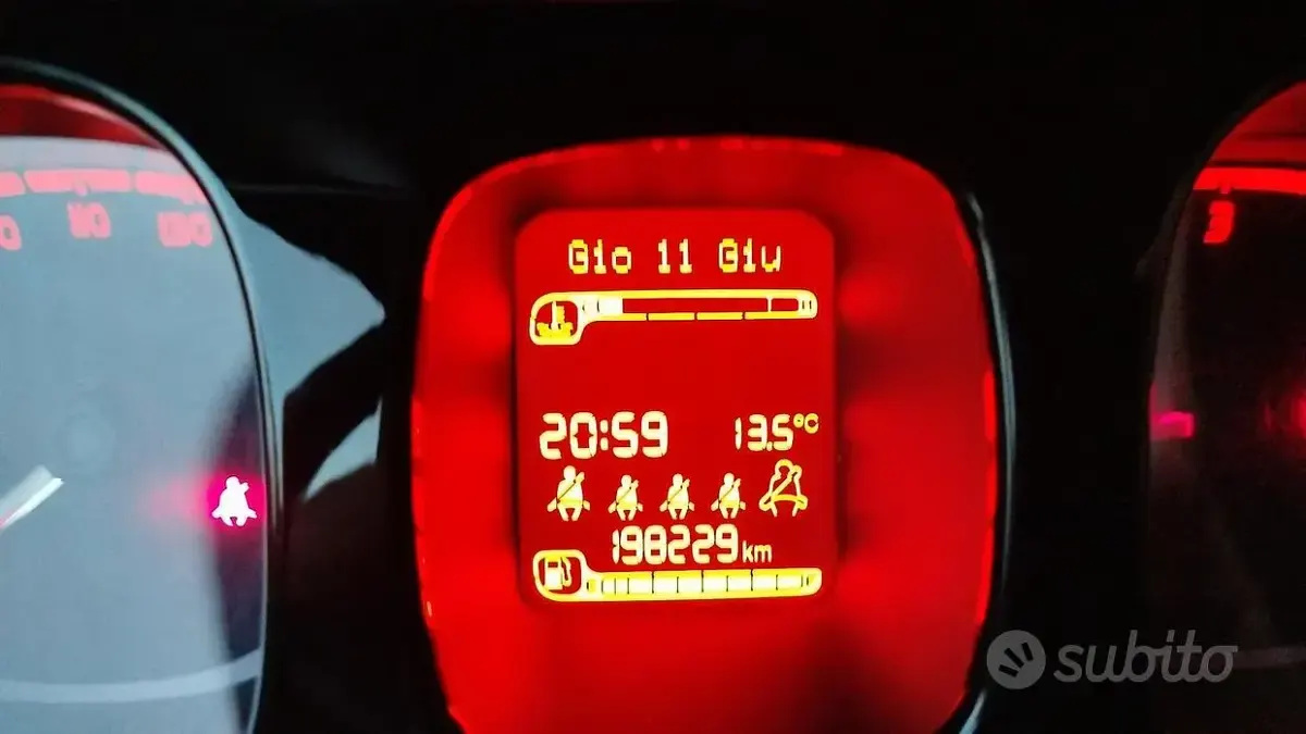 Usata Fiat Panda 75 CV (55 kW) 2014 Nero Utilitaria