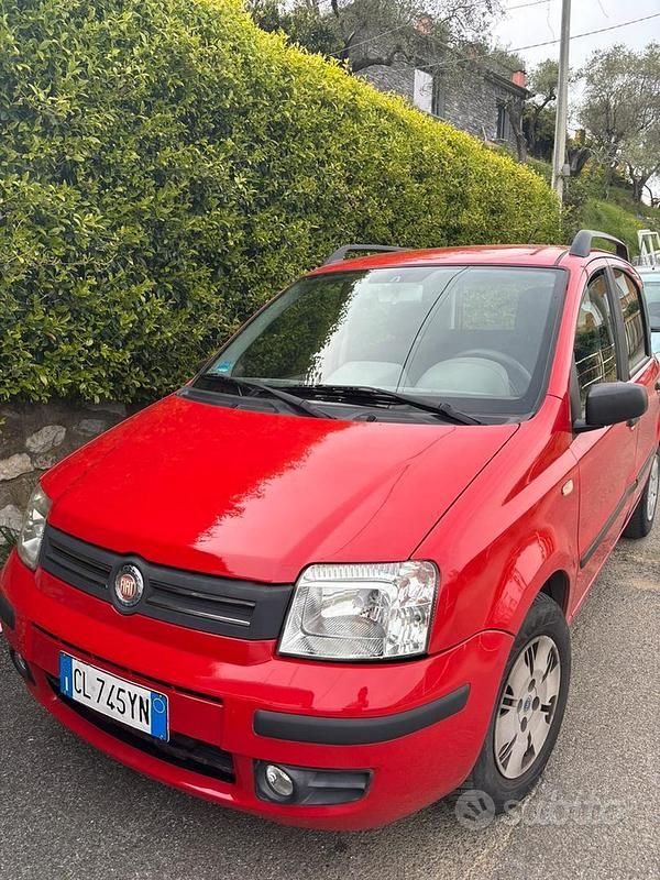 Usata Fiat Panda 60 CV (44 kW) 2003 Rosso Utilitaria
