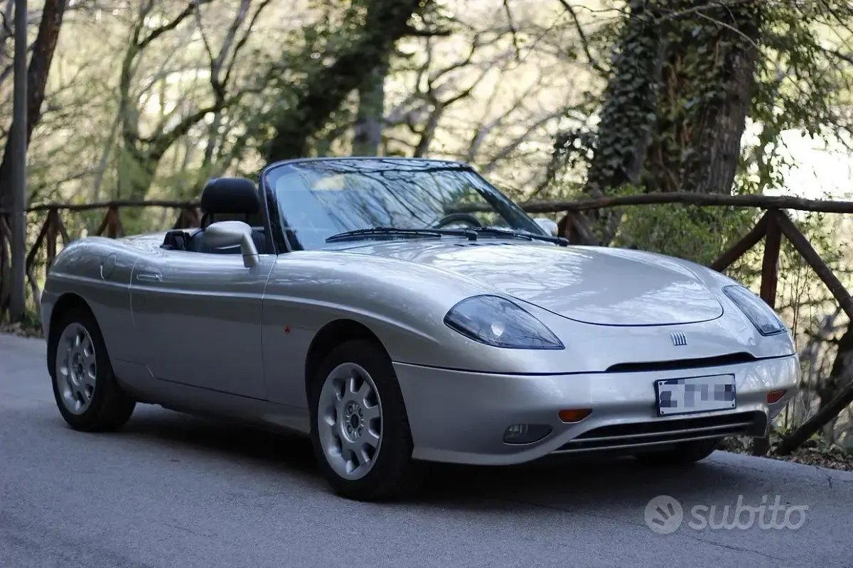 Usata Fiat Barchetta 131 CV (96 kW) 1998 Grigio Cabrio