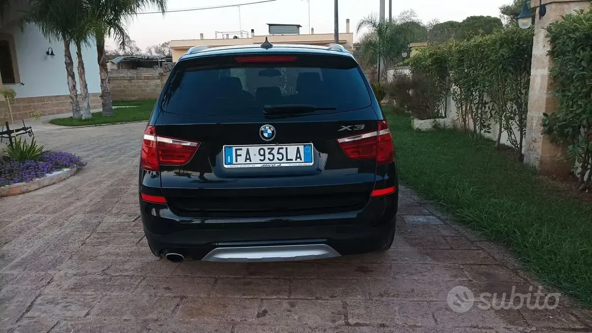 Usata BMW X3 190 CV (139 kW) 2015 Nero SUV
