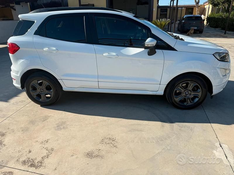 Usata Ford Ecosport Sport 100 CV (73 kW) 2018 Bianco SUV
