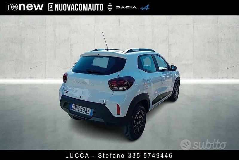 Usata Dacia Spring Comfort 33 kW (45 CV) 2023 Bianco Utilitaria
