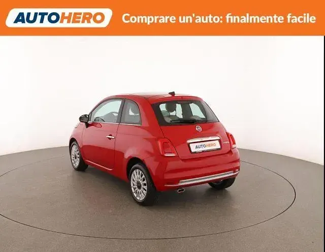Usata Fiat 500 Dolcevita 69 CV (50 kW) 2022 Rosso Utilitaria