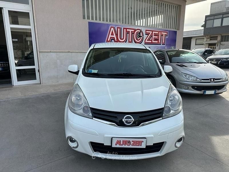 Usata Nissan Note Visia 90 CV (66 kW) 2013 Bianco Monovolume
