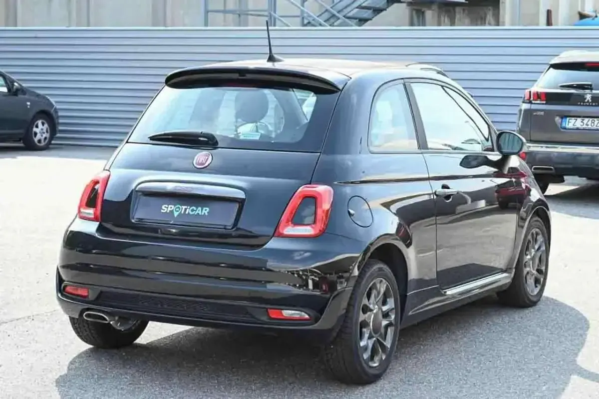 Usata Fiat 500 Sport 69 CV (50 kW) 2020 Nero Utilitaria
