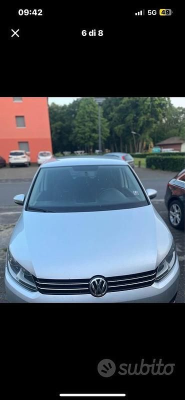 Usata VW Touran 105 CV (77 kW) 2014 Grigio Monovolume