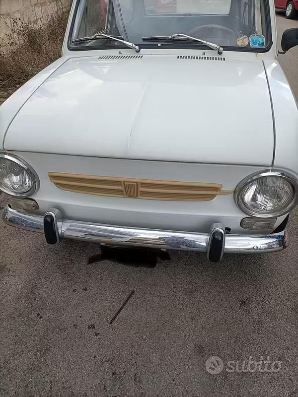Usata Fiat 850 1970 Bianco Berlina