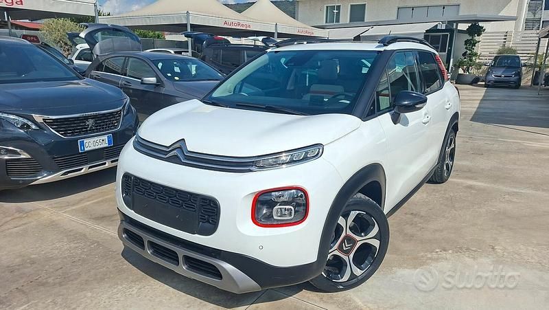 Bianco Usata 2019 Citroën C3 Aircross PureTech SUV | 13.000 € (Buon prezzo) - Immagine 1/4