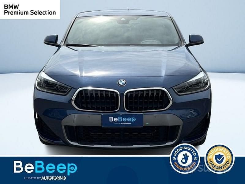 Usata BMW X2 M Sport 220 CV (161 kW) 2021 Blu metallizzato SUV