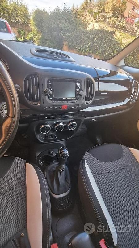 Usata Fiat 500L Trekking 95 CV (69 kW) 2016 Nero Monovolume