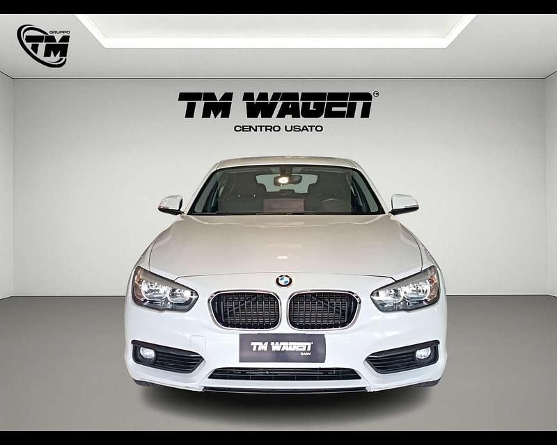 Usata BMW 118 Sport Line 150 CV (110 kW) 2016 Bianco Utilitaria