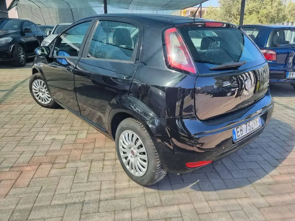 Usata Fiat Punto Evo Active 65 CV (47 kW) 2010 Nero Utilitaria
