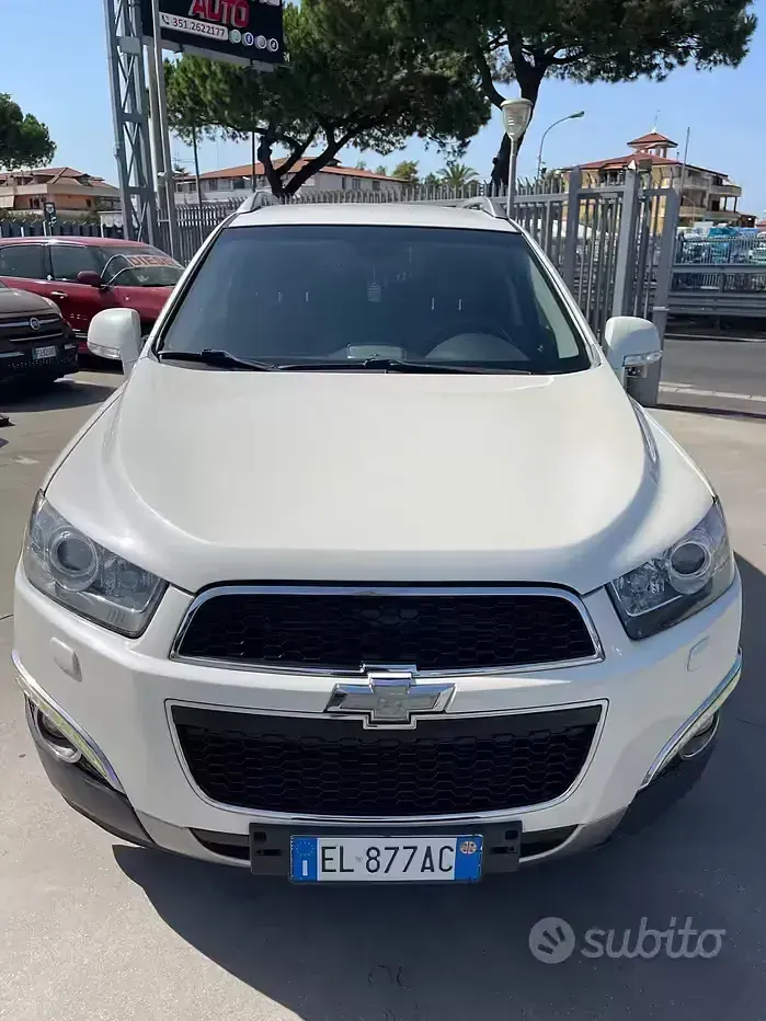 Usata Chevrolet Captiva 184 CV (135 kW) 2012 Bianco SUV