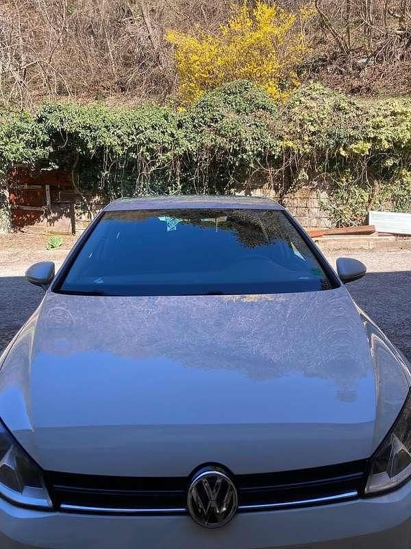 Usata VW Golf VII Highline 105 CV (77 kW) 2014 Bianco Berlina