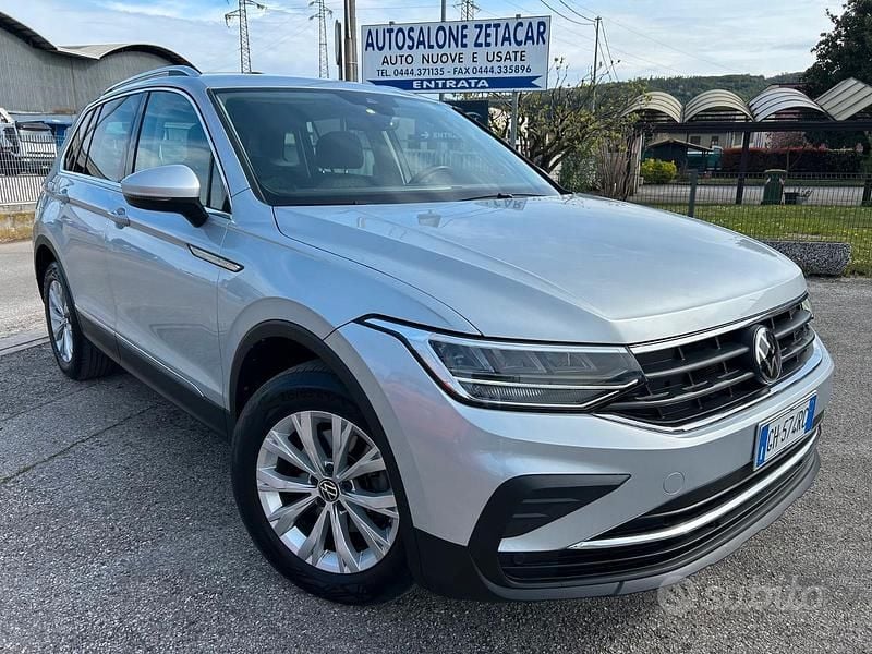 Usata VW Tiguan Life 150 CV (110 kW) 2022 Grigio SUV