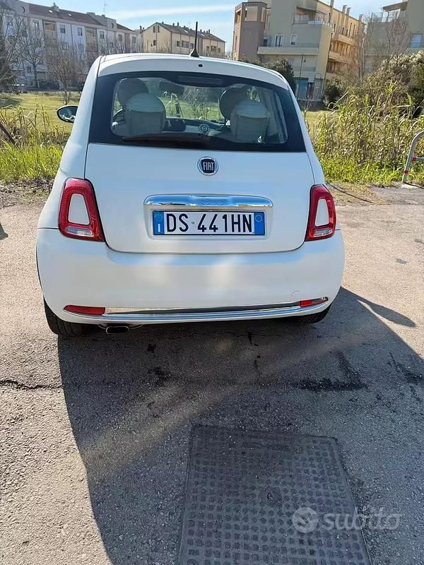 Usata Fiat 500 2008 Bianco