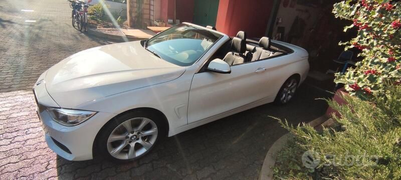 Usata BMW 420 184 CV (135 kW) 2014 Bianco Cabrio