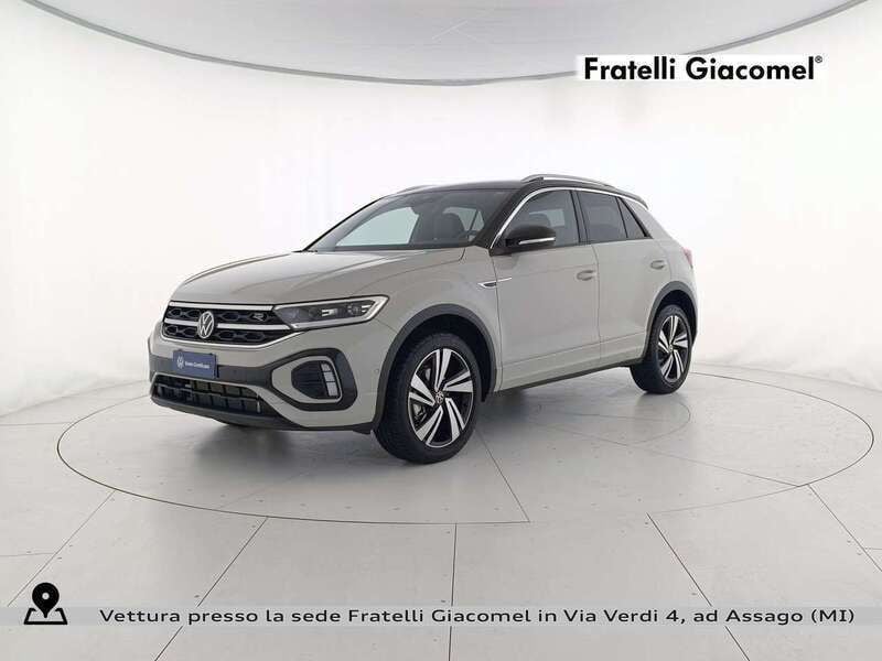 Ascot grey nero Usata 2025 VW T-Roc R-line Plus SUV | 29.900 € (Buon prezzo) - Immagine 1/4