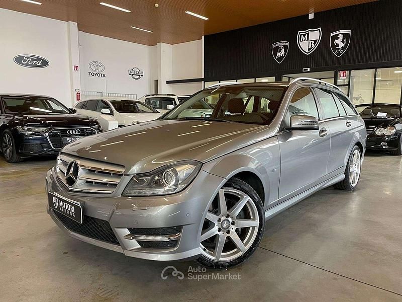 Grigio Usata 2012 Mercedes C300 Avantgarde Station wagon | 10.600 € (Buon prezzo) - Immagine 1/4