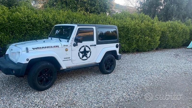 Usata Jeep Wrangler 2013 Bianco SUV